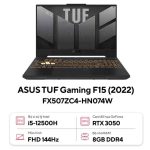 Máy tính xách tay Asus TUF Gaming F15 FX507ZC4-HN074W (Intel Core i5-12500H / 8GB /512GB/ RTX 3050 4GB / 15.6 inch FHD 144Hz / Win 11 / Xám)