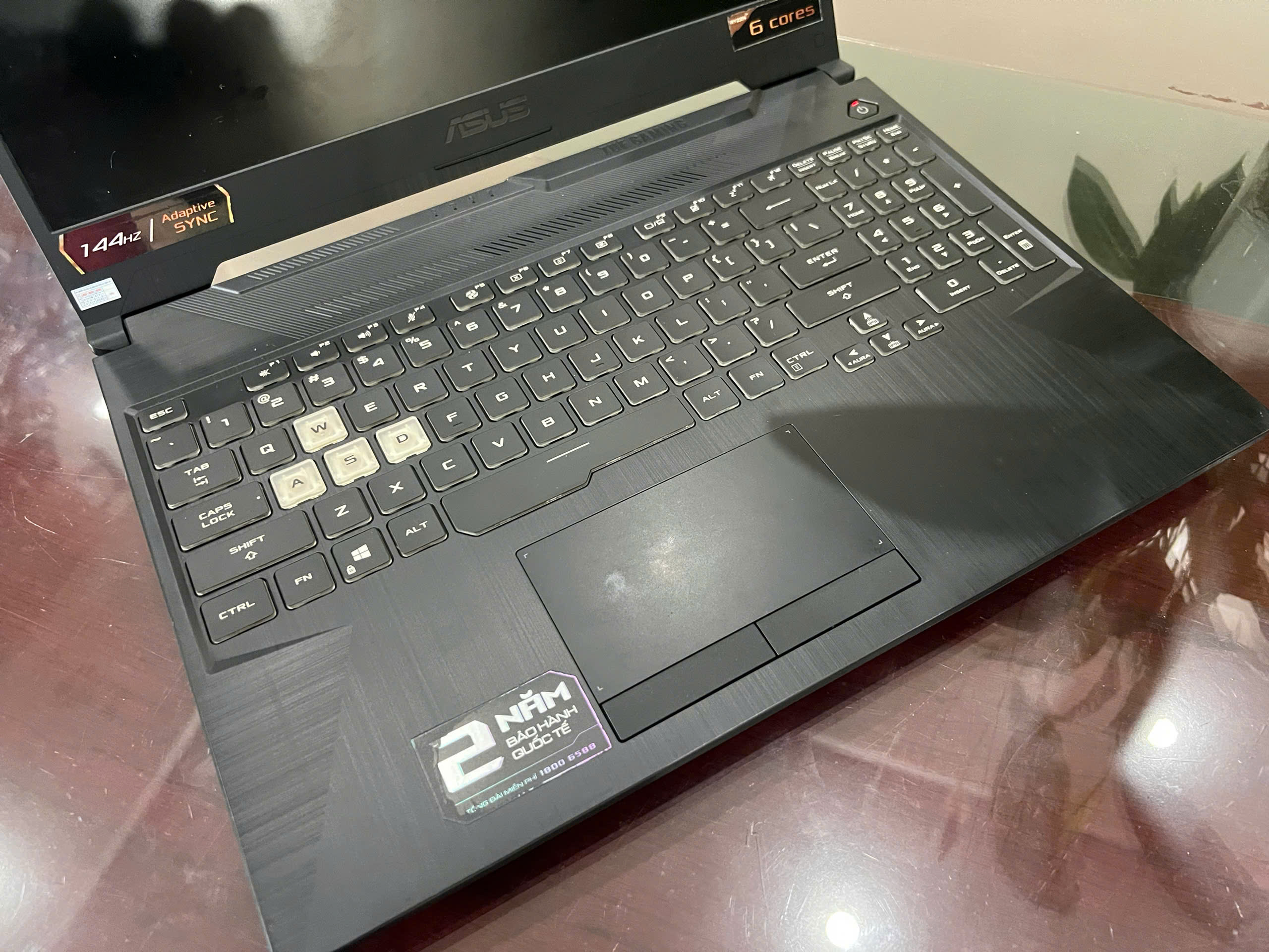 Asus TUF Gaming FA506IHR Ryzen R5-4600H Ram 8/SSD 512/RTX 1650 4GB Màn 15.6inch FHD 144Hz - Ảnh 4