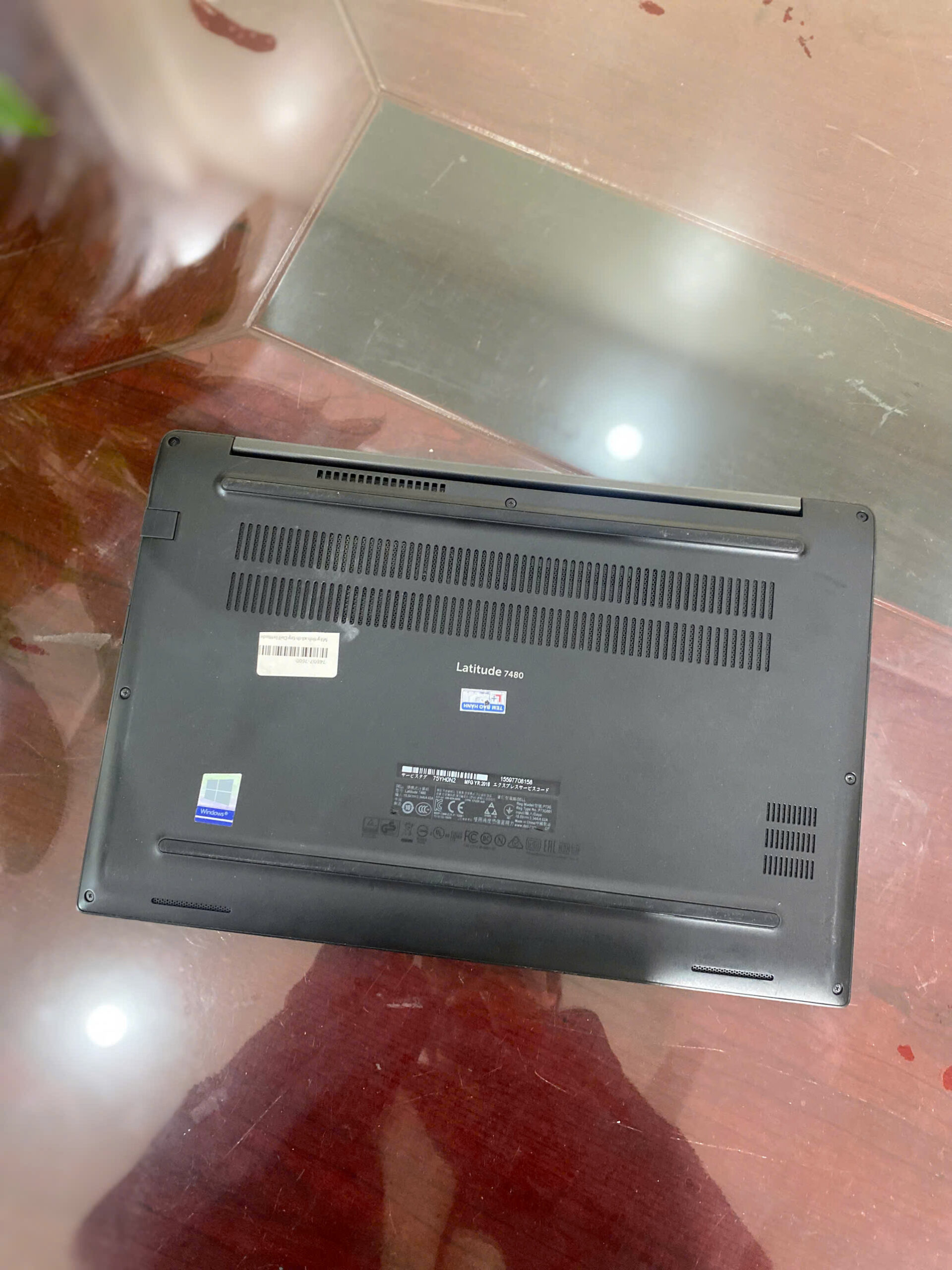 Laptop Dell Latitude 7480-7600U i7/RAM 16GB/SSD 256GB màn 14inch FHD - Ảnh 4