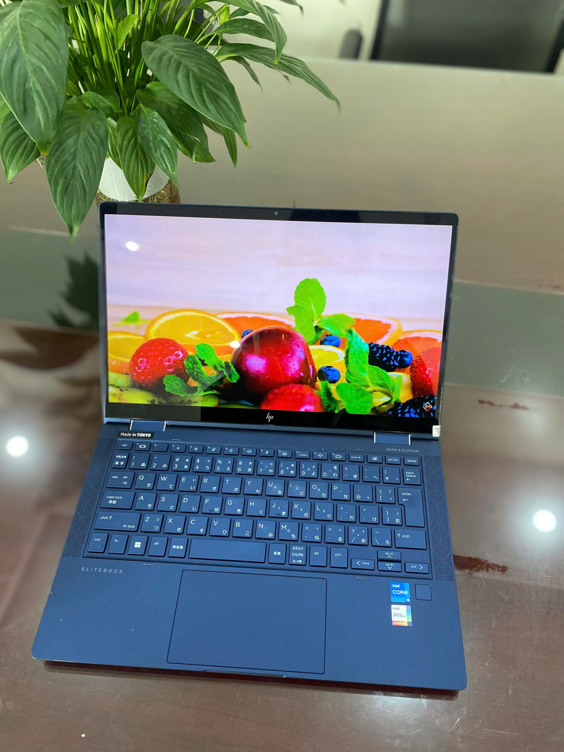 HP Elite Dragonfly / Core i5-8265U / RAM 8GB / SSD 256GB / 13.3 inch FHD IPS cảm ứng gập 360 độ - Ảnh 3