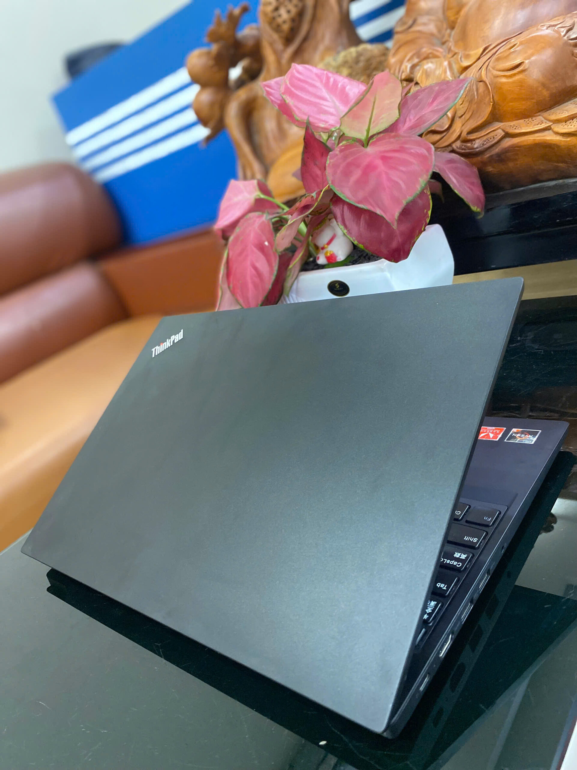 Lenovo Thinkpad E585 - AMD Ryzen 5-2500U/ RAM 8GB/ SSD 256GB Màn Hình 15.6 inch - Ảnh 4